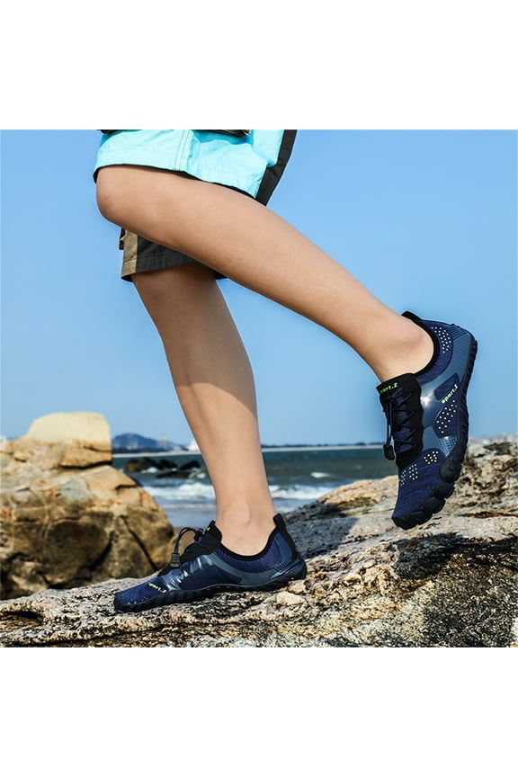 Couple Beach Shoes Swimming Shoes Water Shoes Barefoot Quick Dry Aqua Shoes Mens Sneakers Holiday Clearance