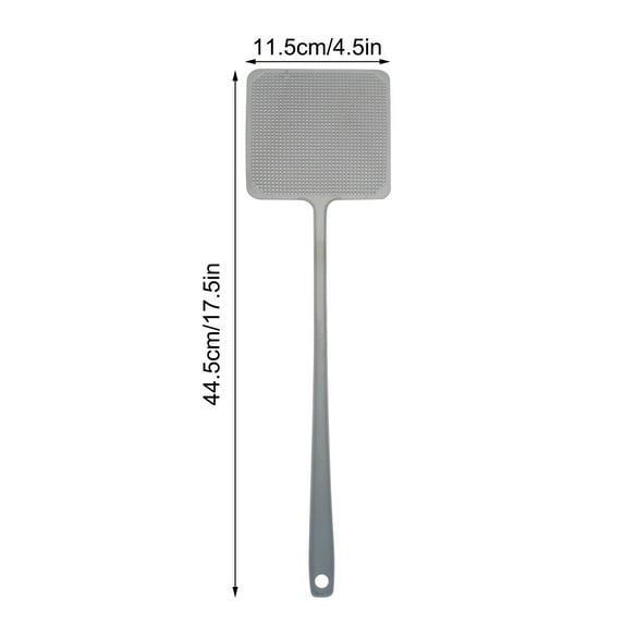 EQWLJWE Fly Swatter - Heavy Duty Fly Swatters Multi Pack - 17.5” Long Handle Manual Fly Swat - Much Flexible FlySwatter