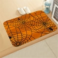 thumbnail image 1 of EQWLJWE Halloween Door Mat Outdoor Non Slip Spider Web Welcome Rug Halloween Doormat Bath Rug Indoor Scary Halloween Rug Doormat for Entrance, Home, Front Door Decoration, 16 x 24 Inches Indoor, 1 of 4