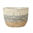 thumbnail image 1 of EQWLJWE Hand-woven Seagrass Storage Basket, Handles, 1 of 9