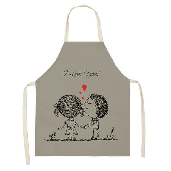 EQWLJWE Hearts Pattern. Love, Passion And Valentine Day Aprons Kitchen Chef Waterproof Adjustable Funny Apron For Valentine'S Day Decoration Unisex