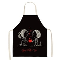 EQWLJWE Hearts Pattern. Love, Passion And Valentine Day Aprons Kitchen Chef Waterproof Adjustable Funny Apron For Valentine'S Day Decoration Unisex