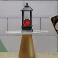 thumbnail image 1 of EQWLJWE LED Fake Fireplace, Vintage Black Decorative Lanterns for Living Room Decor, Mini Metal Lantern for Home Decor, Indoor, Outdoor, Table, Fall Decor with USB/Battery Operated, 1 of 5