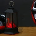 thumbnail image 1 of EQWLJWE LED Fake Fireplace, Vintage Black Decorative Lanterns for Living Room Decor, Mini Metal Lantern for Home Decor, Indoor, Outdoor, Table, Fall Decor with USB/Battery Operated, 1 of 5