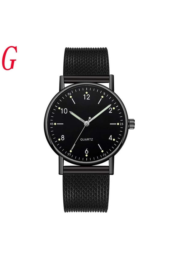 Ladies High-end Quartz Watch Stainless Steel Luminous Dial Leisure Watch Women's Watches Holiday