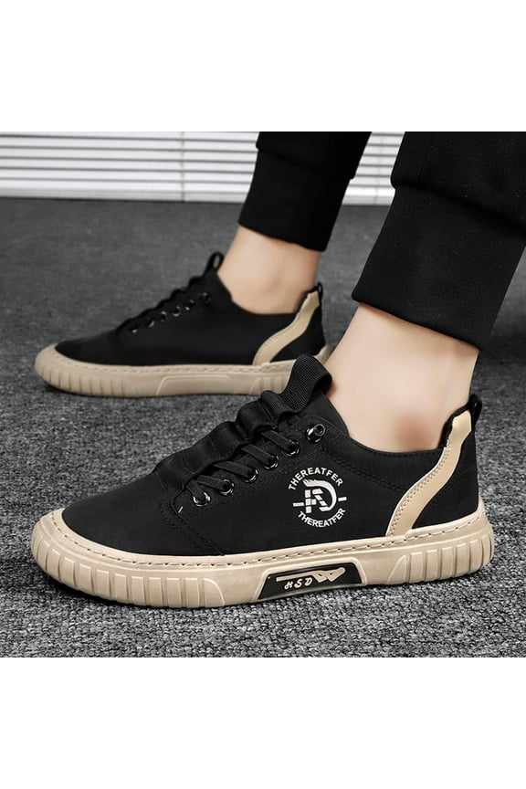 Men's Casual Slip-On Loafers Comfort Canvas Stretch Boat Shoes Lightweight Walking Shoe