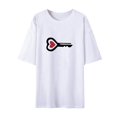 thumbnail image 1 of EQWLJWE Men's Short Sleeve Shirt Men Round Neck Temperament Casual Short Sleeves T-shirt Casual Loose Top, 1 of 3