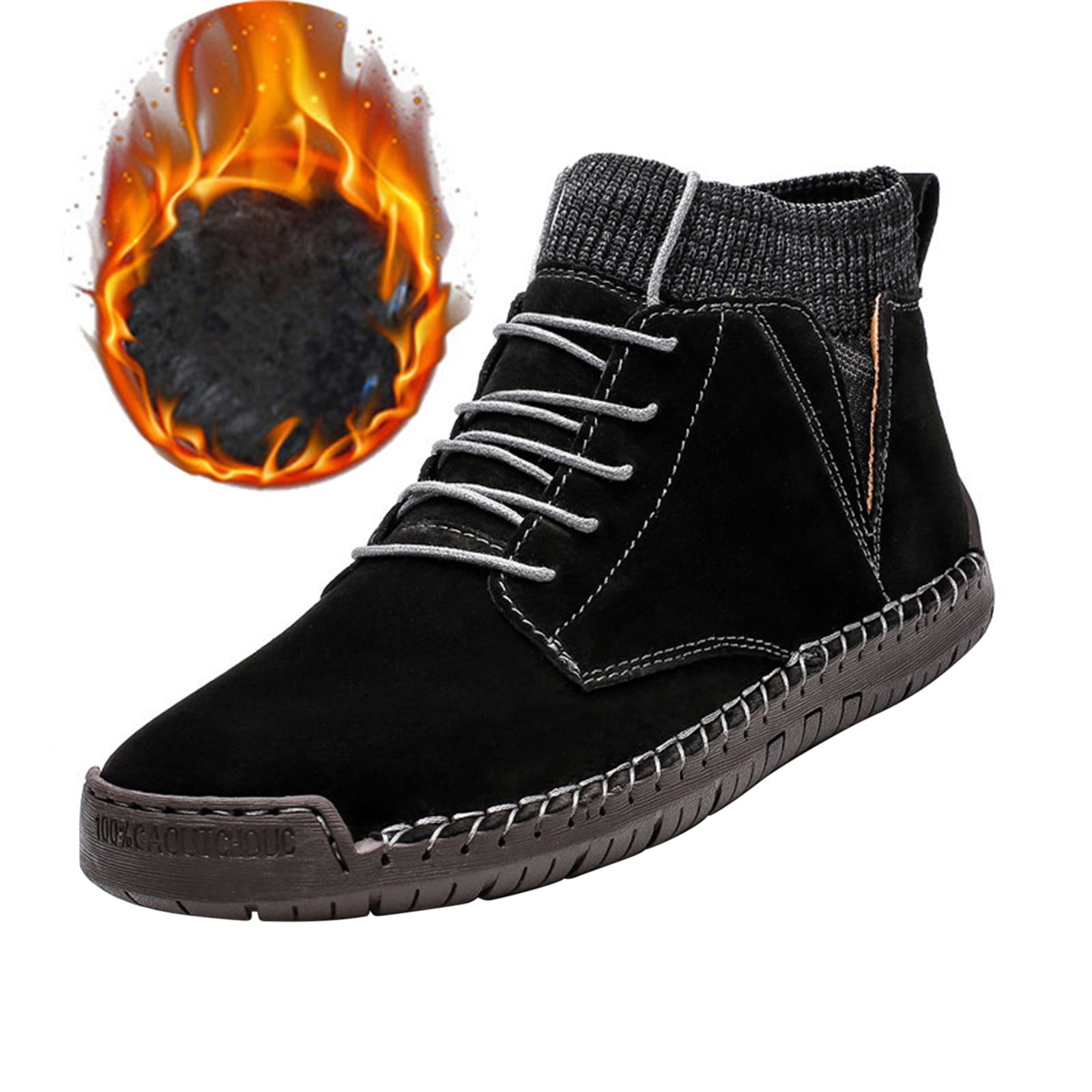 Men Vintage Leather Ankle Boots – KiloMens