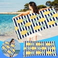 thumbnail image 1 of Honeeladyy Pineapple Beach Towel,Oversized Microfiber Pool Bath Summer Fruit Theme Gift for Girl Women Travel Swim,Quick Dry Sand Free,30”x59”, 1 of 5