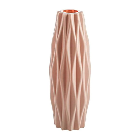 SDJMa Plastic Shatterproof Flower Vase,Plastic Shatterproof Flower Plant Pot, Minimalist Vase Decorative Plastic Flower Vases for Floral Arrangements Home Office Wedding Decor & Hangs
