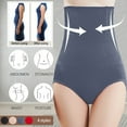 thumbnail image 1 of EQWLJWE Shapewear for Women Thong Underwear High Waist Panties Seamless Cool Briefs Compression Stomach Butt Shapewear Gray(M-4Xl), 1 of 3