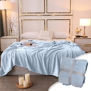 LOMAO Sherpa Fleece Blanket, Fuzzy Soft Throw Blanket Double