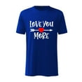 thumbnail image 1 of EQWLJWE T-Shirts for Men Men Valentine's Day Short Sleeve Love Printing Round Neck Pullover T Shirt Blouse, 1 of 2