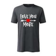 thumbnail image 1 of EQWLJWE T-Shirts for Men Men Valentine's Day Short Sleeve Love Printing Round Neck Pullover T Shirt Blouse, 1 of 2