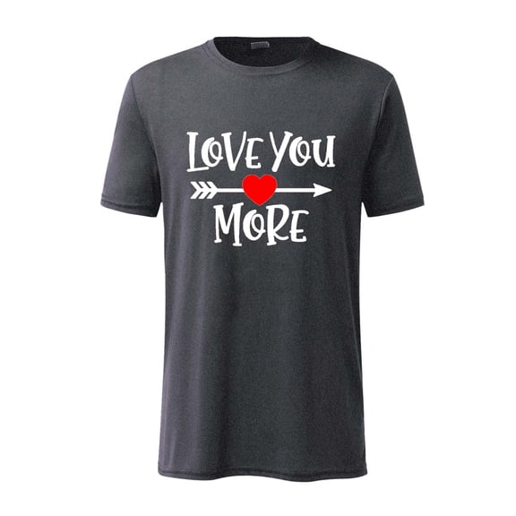 EQWLJWE T-Shirts for Men Men Valentine's Day Short Sleeve Love Printing Round Neck Pullover T Shirt Blouse