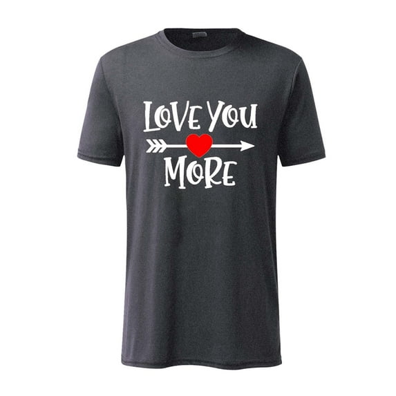 EQWLJWE T-Shirts for Men Men Valentine's Day Short Sleeve Love Printing Round Neck Pullover T Shirt Blouse