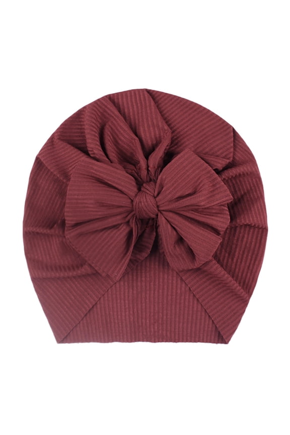 Toddler Kids Baby Boy Girl Solid Knotted Hat Beanie Bow Headwear Accessories Girls' Hats Holiday Clearance