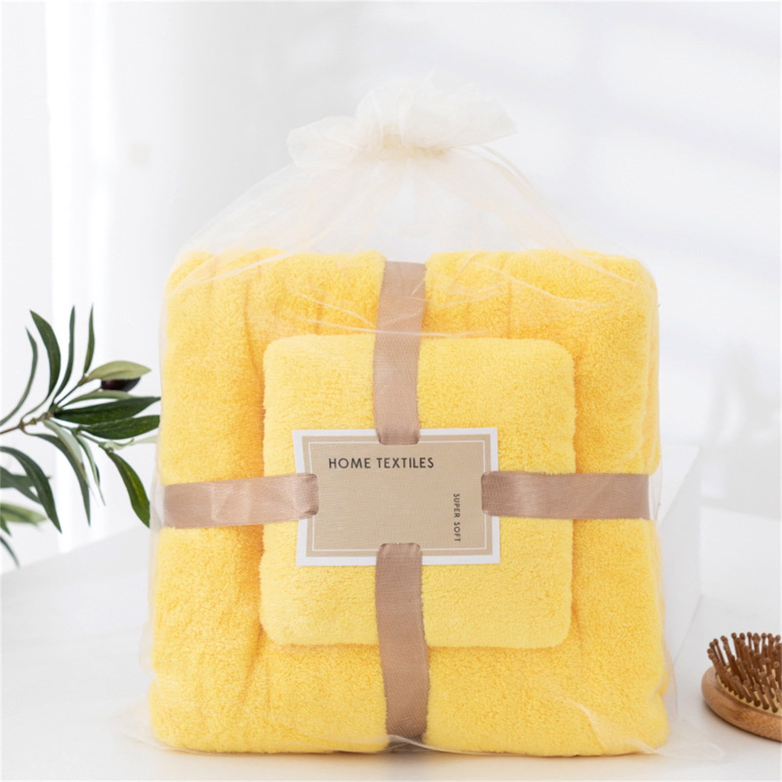 EQWLJWE Towel Bath Towel Sets for Bathroom, Absorbent and Soft Long ...
