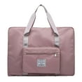 thumbnail image 1 of EQWLJWE Travel Duffel Bag for Women Stylish Solid Color Large Size Lightweight Work Sports Tote Gym Bag, Shoulder Weekender Overnight Bag (Pink), 1 of 5