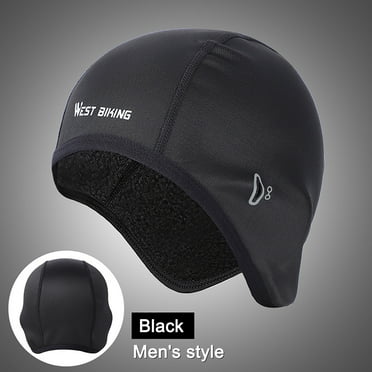 EQWLJWE WEST BIKING Autumn And Winter Warm Fleece Cap Headgear With Glasses Hole Winter Sports Equipment Holiday Clearance