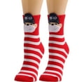 thumbnail image 1 of EQWLJWE Women Cute Christmas Vintage Printing Thicker Socks Long Sock Comfortable Socks Socks Holiday Clearance, 1 of 4