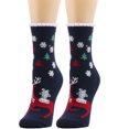 thumbnail image 1 of EQWLJWE Women Cute Christmas Vintage Printing Thicker Socks Long Sock Comfortable Socks Socks Holiday Clearance, 1 of 4