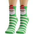 thumbnail image 1 of EQWLJWE Women Cute Christmas Vintage Printing Thicker Socks Long Sock Comfortable Socks Women's Socks Holiday Clearance, 1 of 4