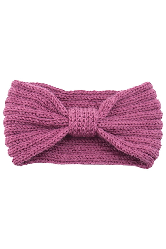 Women Hair Accessories Elastic Knitted Thermal Sport Head Hairband Sweet Girls Clearance Sales