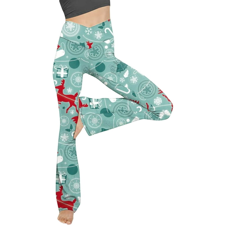 EQWLJWE Yoga Pants for Women High Waist Yoga Pants Tummy Control
