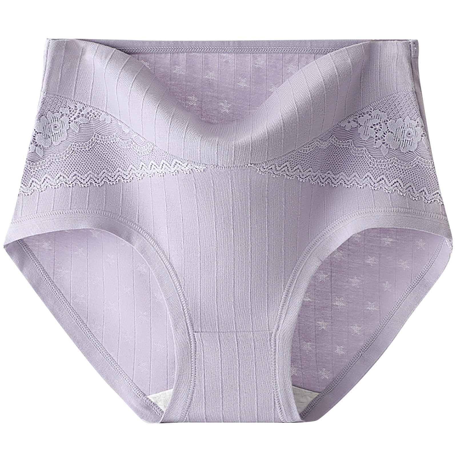 YDQ Women's Cotton Underwear High Waisted Tummy Control Top