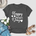 thumbnail image 1 of EQWLJWE Womens Tops, Short Sleeve Plus Size Mama Printed T-Shirts for Mom Happy Mother' s Tee Tops, 1 of 5