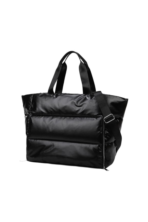 Yoga Bag Dry Wet Separation Sports Duffel Bag WaterProof Splash-Proof Swimming Tote Bag Single Shoulder Gym Fitness Travel Bag (Black)