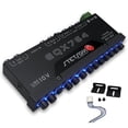 thumbnail image 1 of EQX764 7 Band Equalizer, Pre-Amp Car Audio Graphic Equalizer with 4 Inputs (RCA & High) 6 Outputs, 10v Line Driver to Avoid Noise and Dedicated Sub Controls (Level & Frequency), 1 of 6
