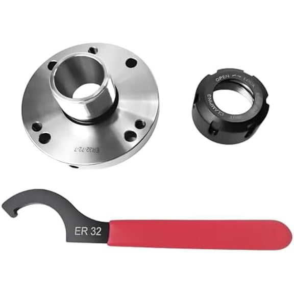 ER-32 Collet Chuck 100MM Diameter for CNC Milling Lathe Tool$$Tools & Hardware Other