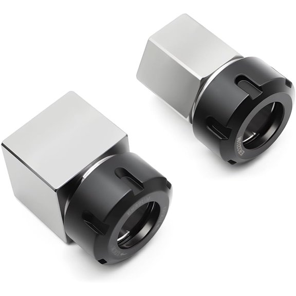 ER-32 Collet Chucks Block Set of Square and Hex Workholding Holder for CNC Machines