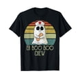 thumbnail image 1 of ER Boo Boo Crew Ghost Nurse Retro Halloween Costume Nursing T-Shirt, 1 of 5