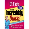 thumbnail image 1 of Pre-Owned ER Facts Made Incredibly Quick (Incredibly Easy! Series), 9781496363633, 1496363639, Paperback, Second edition, 1 of 1
