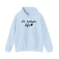 thumbnail image 1 of ER Nurse Emergency Room Nursing Life Hoodie, Gifts, Hooded Sweatshirt, 1 of 4