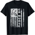 thumbnail image 1 of ER Nurse Flag - Emergency Room Nurse Gift Outfit For Nurses T-Shirt, 1 of 4