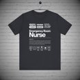 thumbnail image 1 of ER Nurse t-Shirt, Emergency Room RN Nurse Scrub, Healthcare Worker Gift, 1 of 1