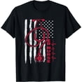 thumbnail image 1 of ER Nurse with American Flag Design T-Shirt, 1 of 3