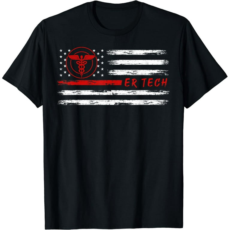 Surgical Technologist Us Flag T-Shirt Surgical Technologist Us Flag T-Shirt
