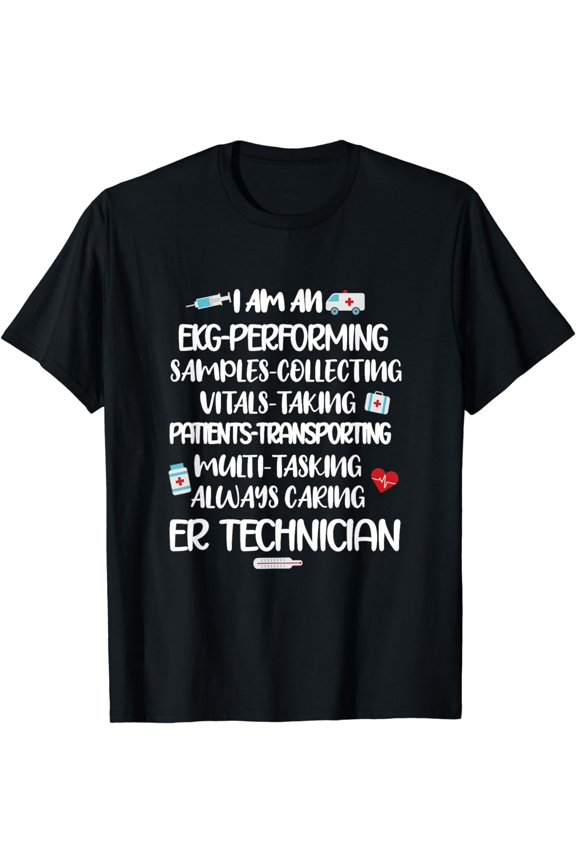 ER Technician Appreciation Emergency Room Tech ERT T-Shirt