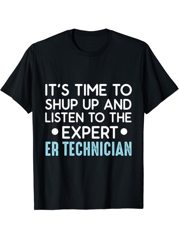 ER Technician Energetic Emergency Room Tech T-Shirt