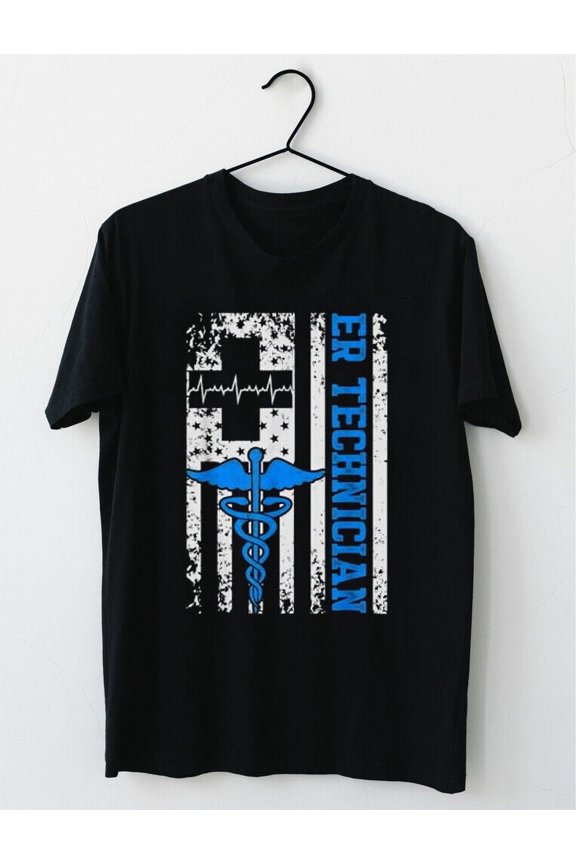 ER Technician Skills Emergency Room Tech Classic Tee T-Shirt Size M to 5XL