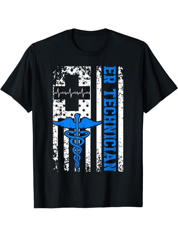 ER Technician Skills Emergency Room Tech T-Shirt