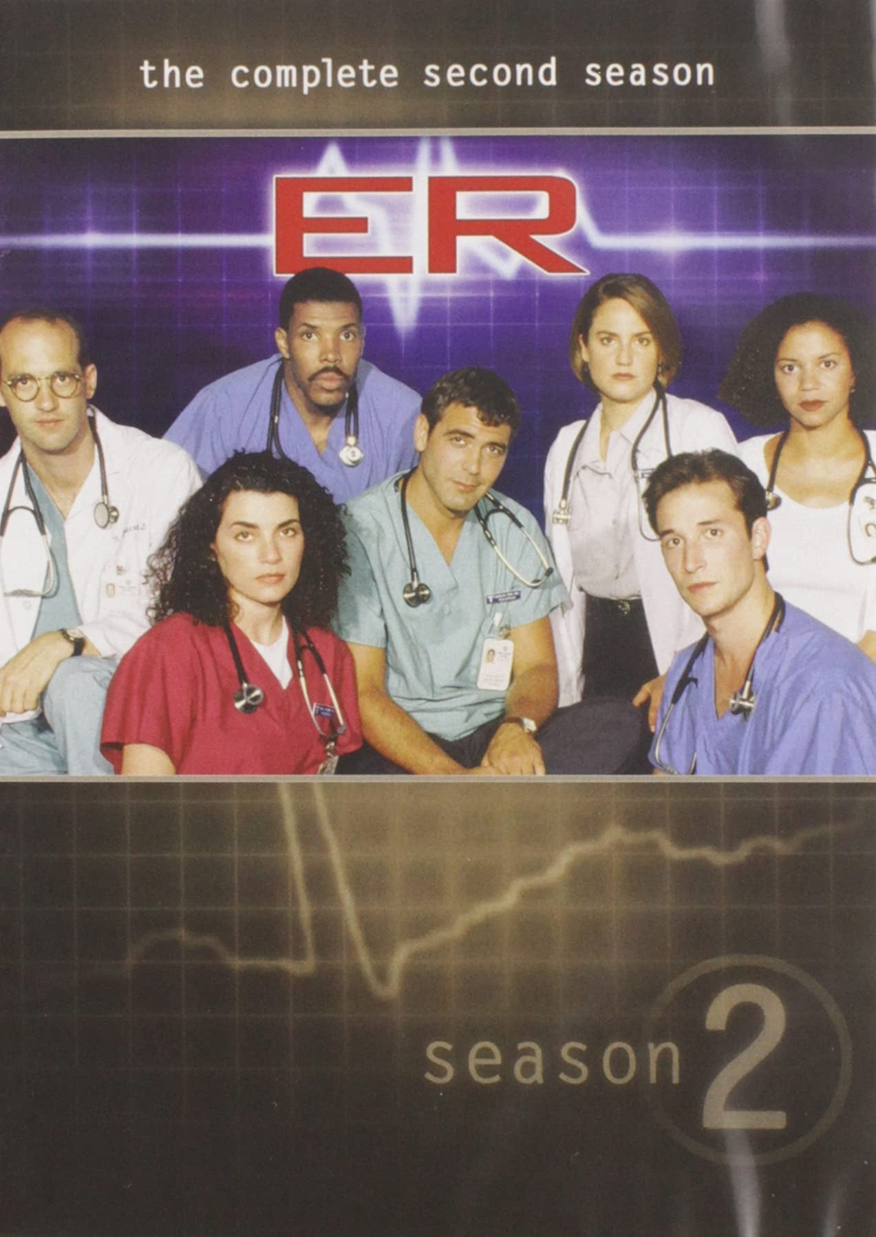 ER: The Complete Second Season (DVD), Warner Home Video, Drama ...
