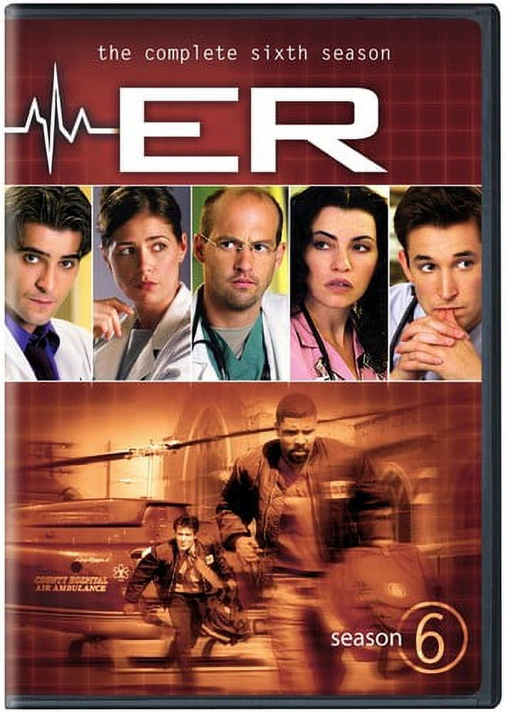ER: The Complete Sixth Season (DVD), Warner Home Video, Drama - image 1 of 1