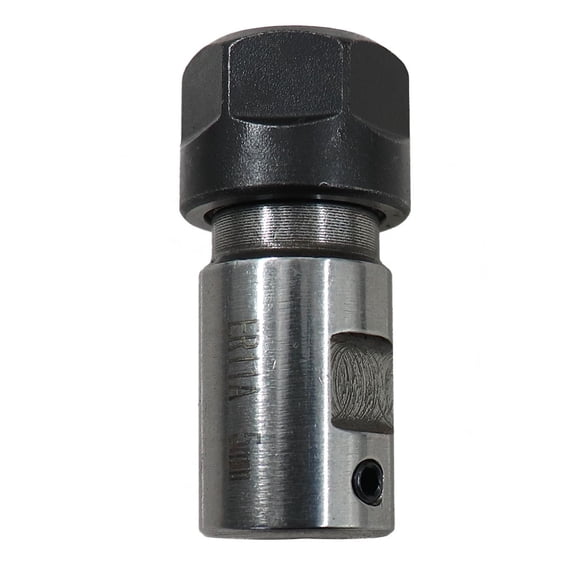 ER11 Collet Chuck Spindle Motor Shaft Extension Rod for Lathe Tools, Precision Steel Straight Shank Adapter for Deep Hole Drilling and Milling, for ER11 System(ER11A-5mm)