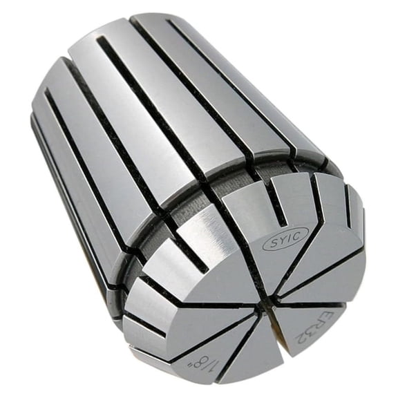 ER16 Collet 1/8 Inch CNC Mill Chuck - .0002 TIR Precision - Super Accurate Tooling - Precision Ground & Inspected - Part #04216-1/8